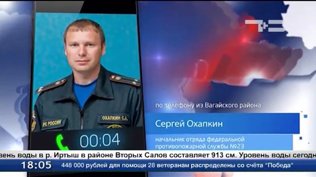 В р. Ишим за сутки уровень воды понизился на 7 см смотреть онлайн