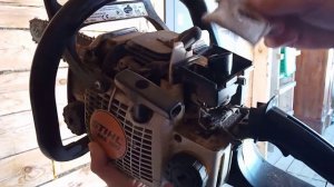 Как легко и правильно завести бензопилу штиль мс 180
