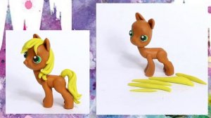 Как слепить пони ЭплДжек (Applejack)❤ Лепим Май Литл Пони (My Little Pony)❤ Мастер класс для детей