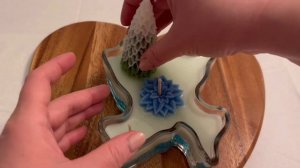 Новгодний декор. DIY свечи. Свечи из воска.#свечиручнойработы #новогоднийдекорсвоимируками #новыйго