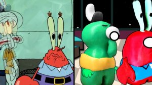 SpongeBob Removing A Splinter In Among Us Part 2