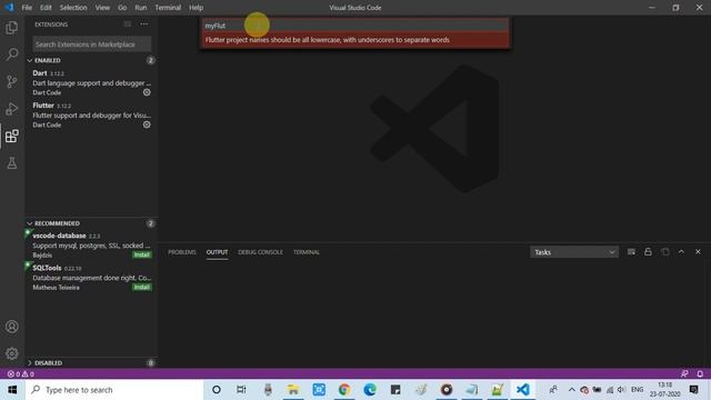 Flutter Setup in Visual Studio Code & Running first Flutter app in Android Device смотреть онлайн