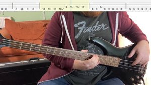 Skillet - Monster (Bass Cover with Tabs)