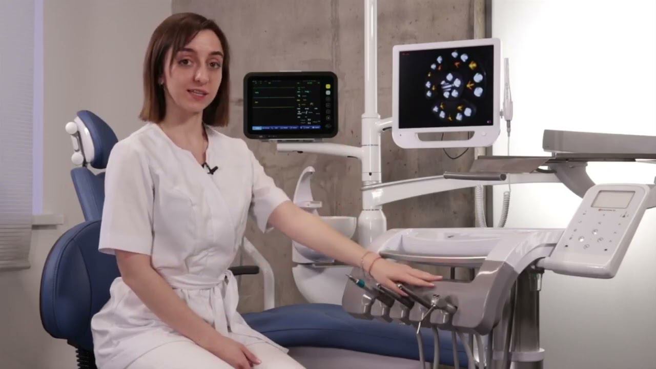 Стоматологическая установка CQ-219-I подкатная тележка