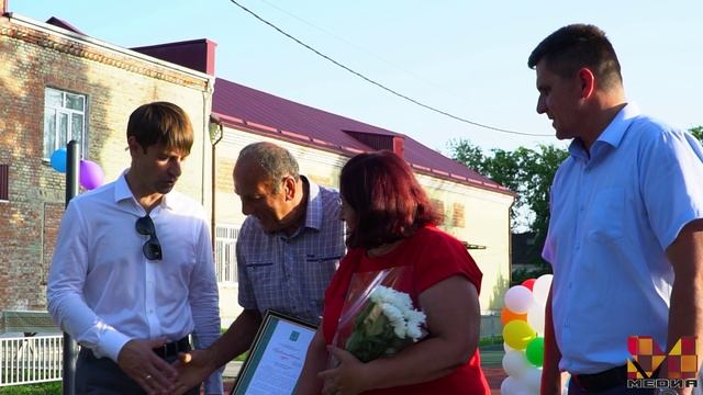 Открытие площадки в хуторе Свобода смотреть онлайн