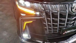 TOYOTA ALPHARD 2008-14 ANH20 CONVERT TO AGH35 ALPHARD FACELIFT 2018-22 BODY PARTS  J-EMOTION DESIGN