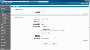 Обзор веб-интерфейса TP-Link TD-W8968 и настройка в режиме Routing при использовании PPPoE