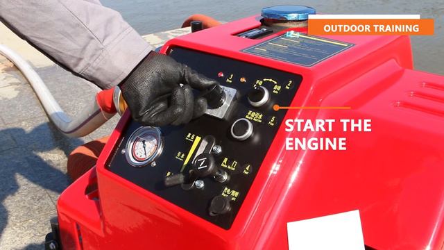 JBQ10/11-BS Hight Pressure 10 Bar 46 HP Gasoline Engine Portable Fire Fighting Pump