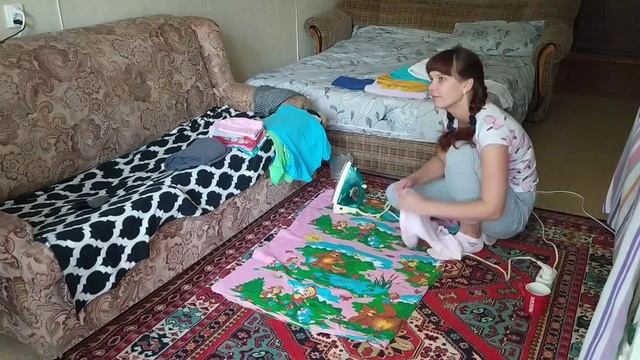 Опять глажу на полу ? МОТИВАЦИЯ НА ГЛАЖКУ!
