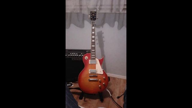 AC/DC - Back in Black guitar cover [Marshall Code 25 & Vintage V100 Les Paul copy] смотреть онлайн