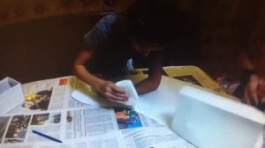 Делаем мотоцикл из бумаги