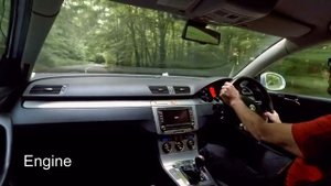 VW Passat R36 exhaust/engine sound 2009