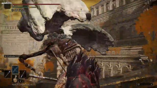 Elden Ring - Twin Blade Giant Boss Fight  wt Akan22