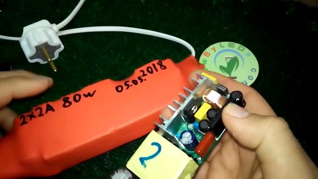 Как сделать мощный Блок питания без мерцания и power factor (КМ) 0.95 смотреть онлайн
