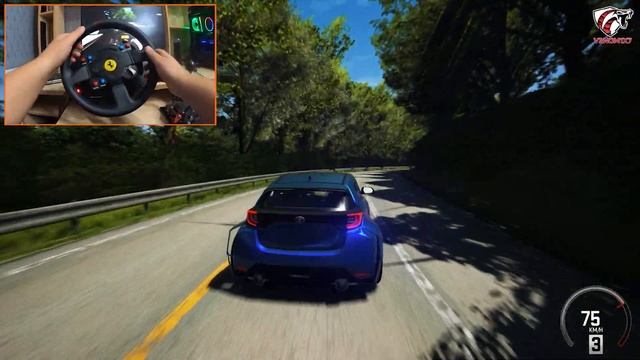 300BHP Toyota Yaris GR Touge DRIFT - Assetto Corsa | Steering Wheel Gameplay смотреть онлайн