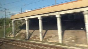 Сдвоенный Сапсан ЭВС1, ст. Химки - оп. Планерная