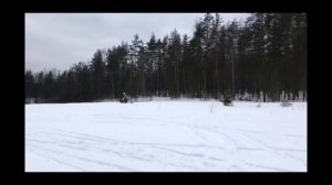 Snowbike husqvarna FC 450 + Snowrider 129 PRO SE 2019 Russian сноубайк