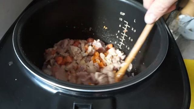 Картошка тушёная в мультиварке/Stewed potatoes