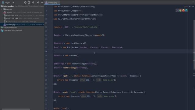 Routing in RoadRunner: JSON | Sending JSON responses using PHP смотреть онлайн