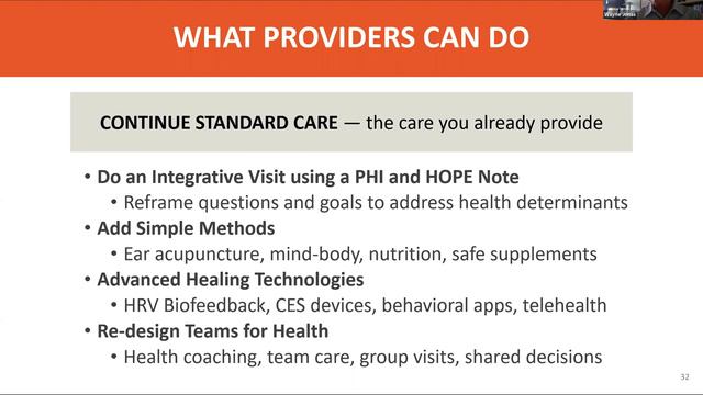 wHolistic! - Whole Health and Parkinsons - Dr. Wayne Jonas