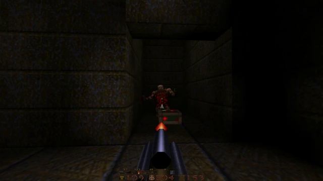 Quake - E1M6 - The Door to Chthon (Nightmare, 100% kills & secrets) смотреть онлайн