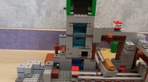 Лего майнкрафт Шахта Крипера