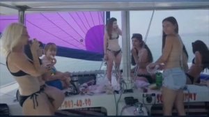 Отдых на яхте. В сочи. Девочки. 2018