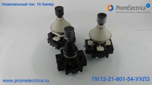 ПК12-21-801Д-54-УХЛ3 Переключатель крестовый, джойстик без фиксации с защитой от пыли