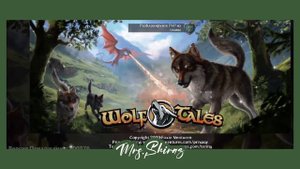Получила дракона в Wolf Tales..