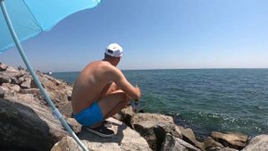 Ловля бычка на море. Клёв сумасшедший!!!