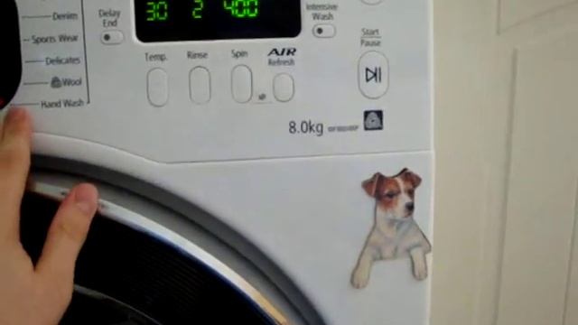 samsung wf8804rpa diamond drum washing machine - overview of programms смотреть онлайн