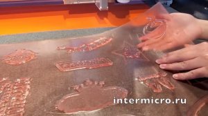 Резка флексоформ на раскройщике IECHO