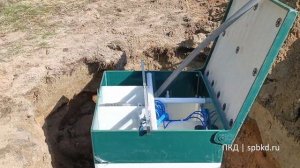 Монтаж кессона Корсу на абиссинскую скважину