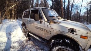 #OffRoad Ока на квадро резине в GPS Ориентировании. Первая гонка от канала! #4x4