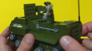 Играчка Бронетранспортьор - Конструктор Тип Лего
