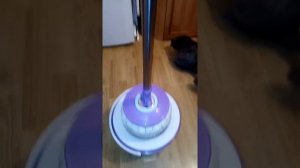 швабра с отжимом и ведром-центрифугой jardin