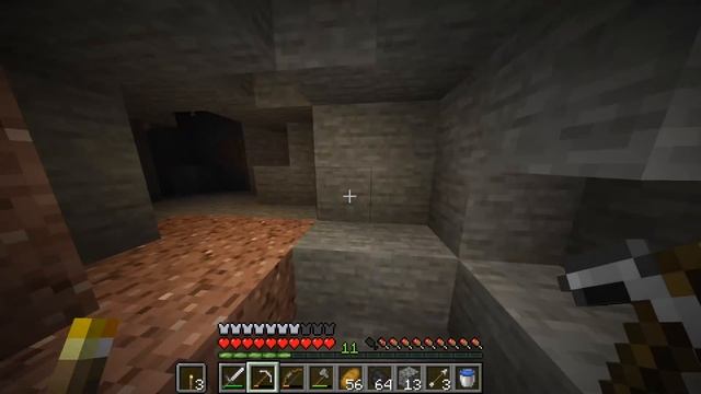 Майнкрафт 1.16 Выживание без модов! Огромная пещера в minecraft! #2 смотреть онлайн