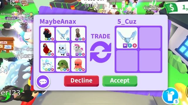 Trading In Roblox Adopt Me? HUGE RICH TRADES?? смотреть онлайн