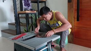 TOOL GUIDE | BOSCH GTS 254 TABLE SAW BLADE REPLACEMENT Freud Pro 10" 60T Thin Kerf 2.2mm