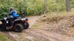 Квадроцикл Segway (Сегвей)Snarler 600 поездка в лес!