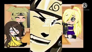 Реакция 3-ёх куноичи на тт про Наруто//{Gacha club}