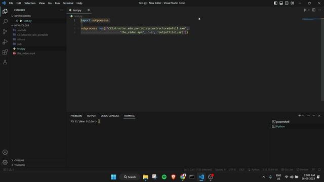 How to use CC - Extractor on Windows | Extract subtitles from video | CC - Extractor CLI | Python смотреть онлайн