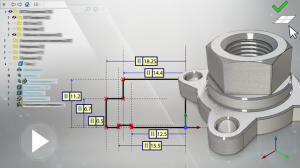 T-FLEX CAD 17 - Создание 3D модели фланца