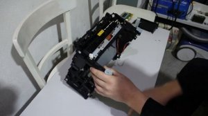 (Часть 3) Разборка. Ламинатор для ЛУТ из лазерного принтера на базе Samsung ML-1520