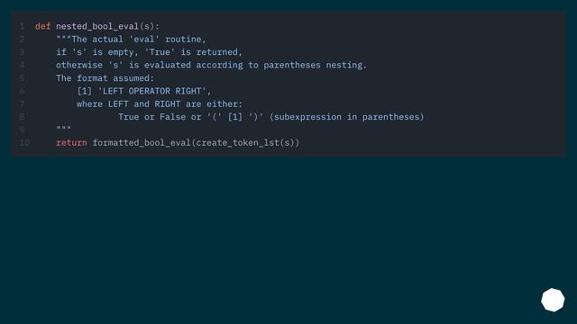 Dynamically evaluating simple boolean logic in Python