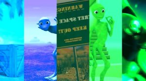 COLOR DANCE CHALLENGE DAME TU COSITA vs Yellow Frog vs Green Alien vs Green Bear