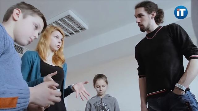 Занятия на курсе робототехники. MyIT - первая IT-школа в Бресте смотреть онлайн