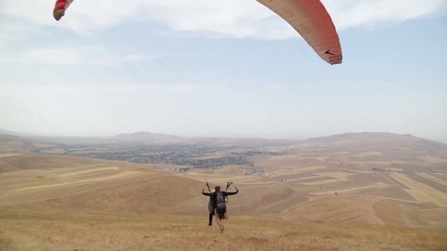 Полет на параплане | Бишкек | Максат байке смотреть онлайн