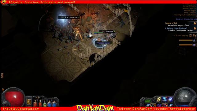 DanVanDam Vs Path of Exile: Spark + Orb of Storms build update смотреть онлайн