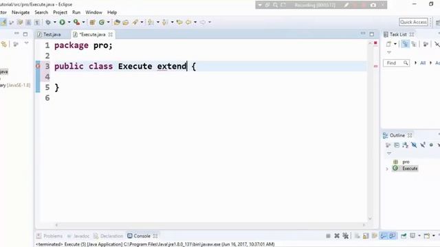 Java Programming Tutorial - 31 - Abstract Class | Hindi смотреть онлайн
